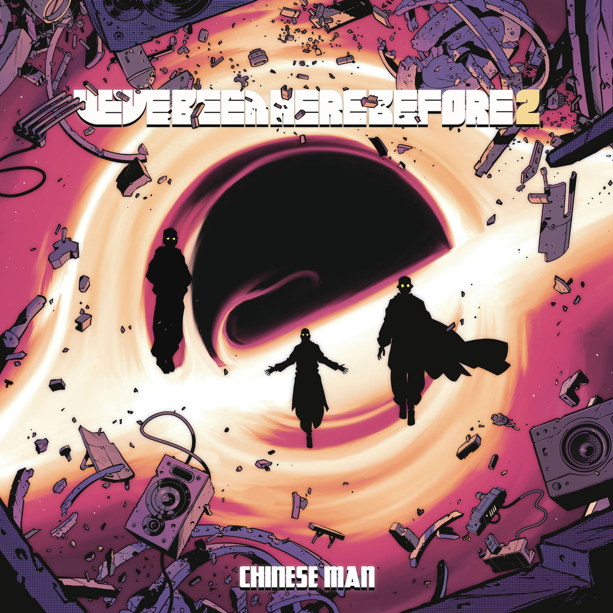 Chinese Man – We'Ve Been Here Before 2 vinyl record cover