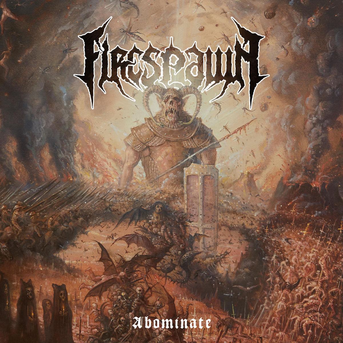 Firespawn – Abominate vinyl cover