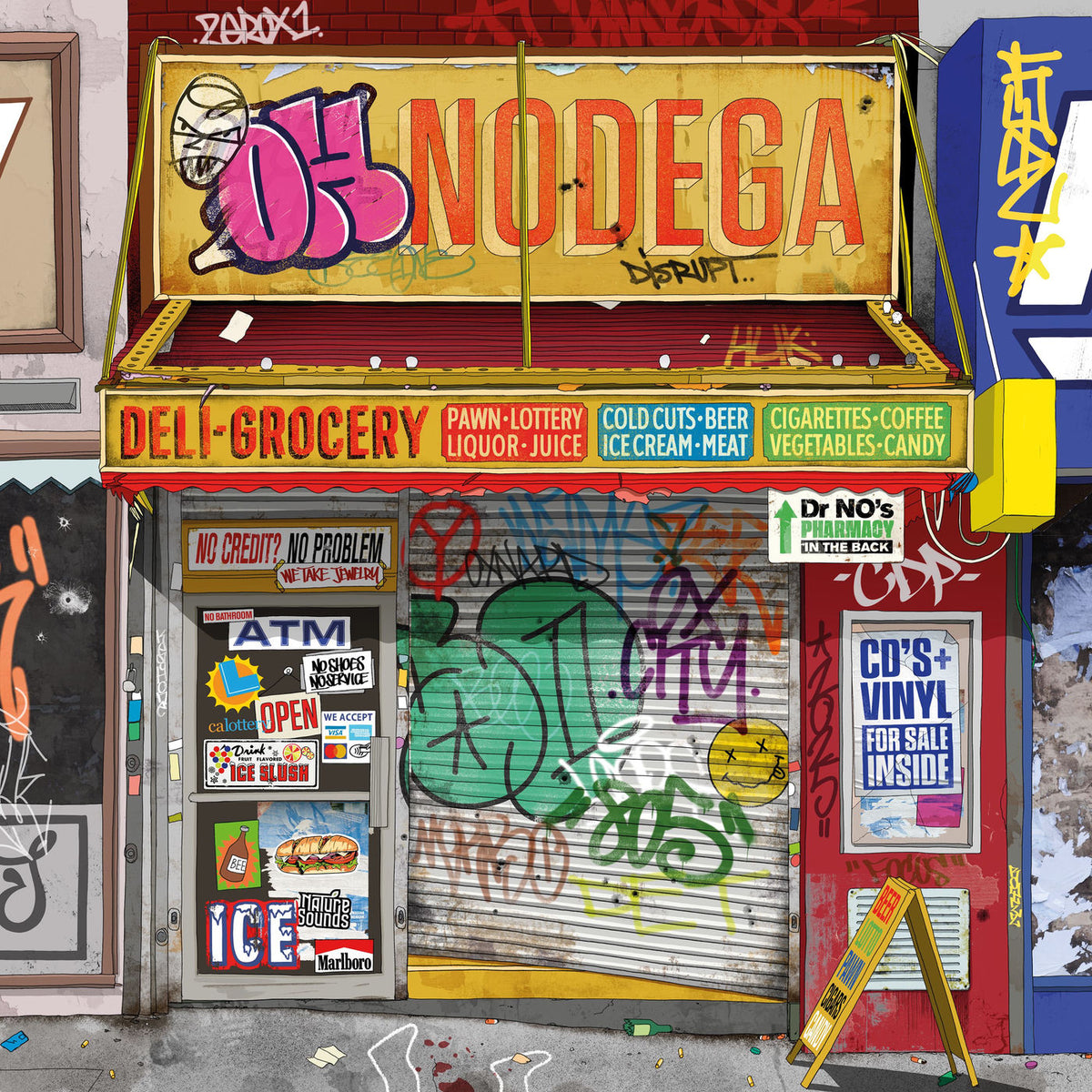 Oh No – Nodega vinyl record cover