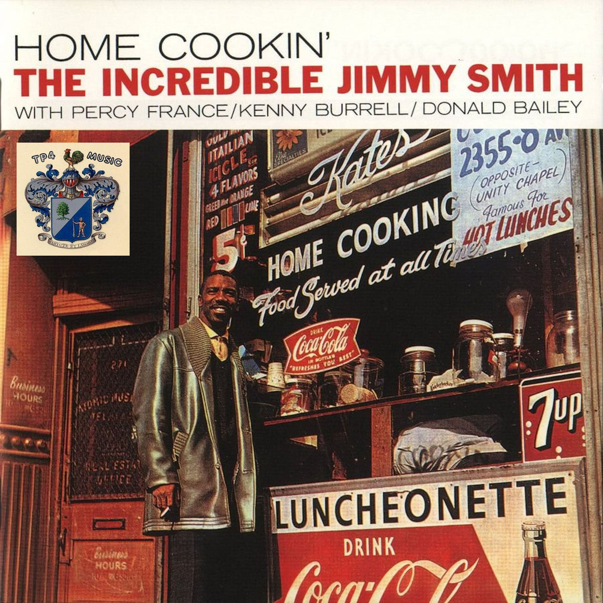 Jimmy Smith – Home Cookin' vinyl record cover