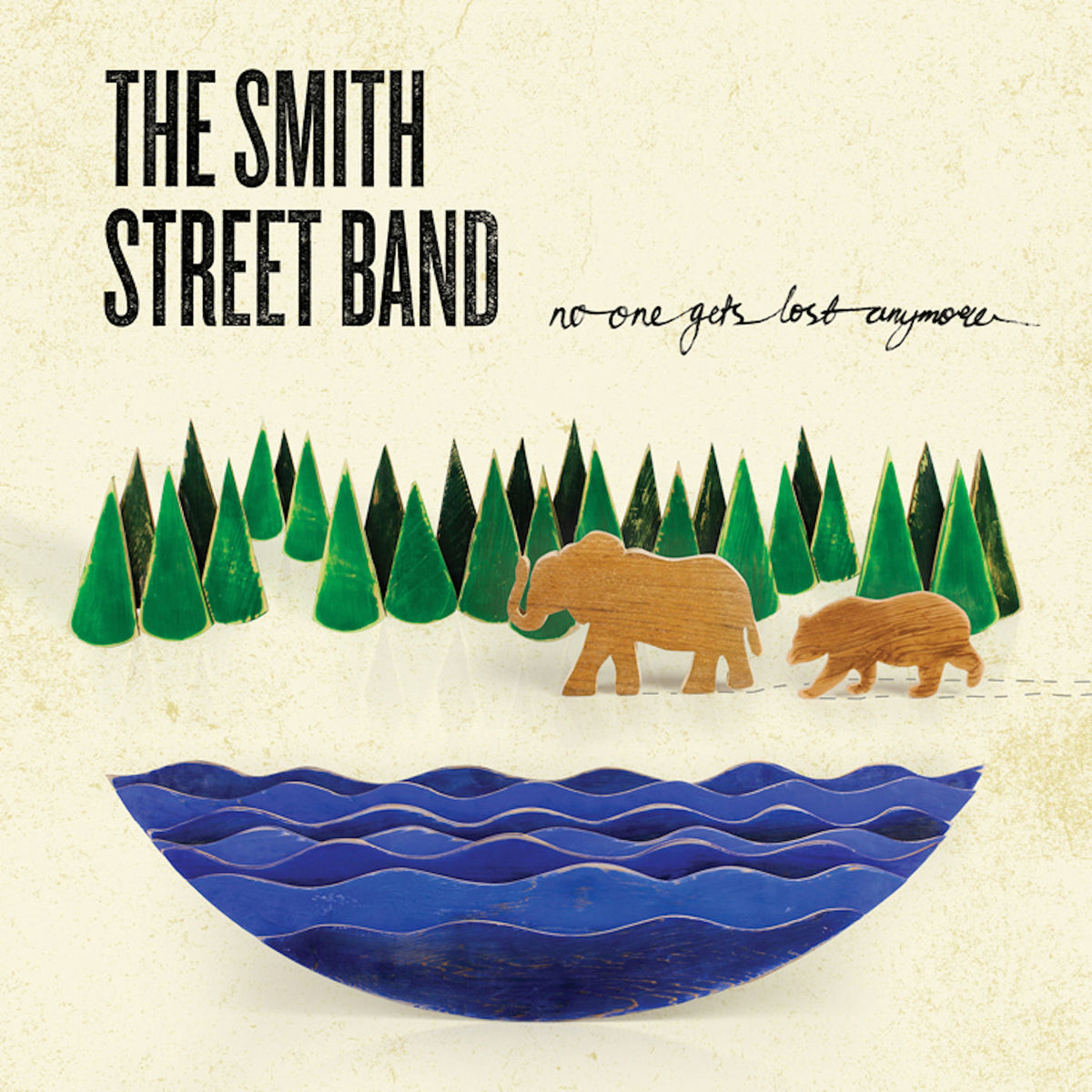 The Smith Street Band – No One Gets Lost Anymore vinyl record cover