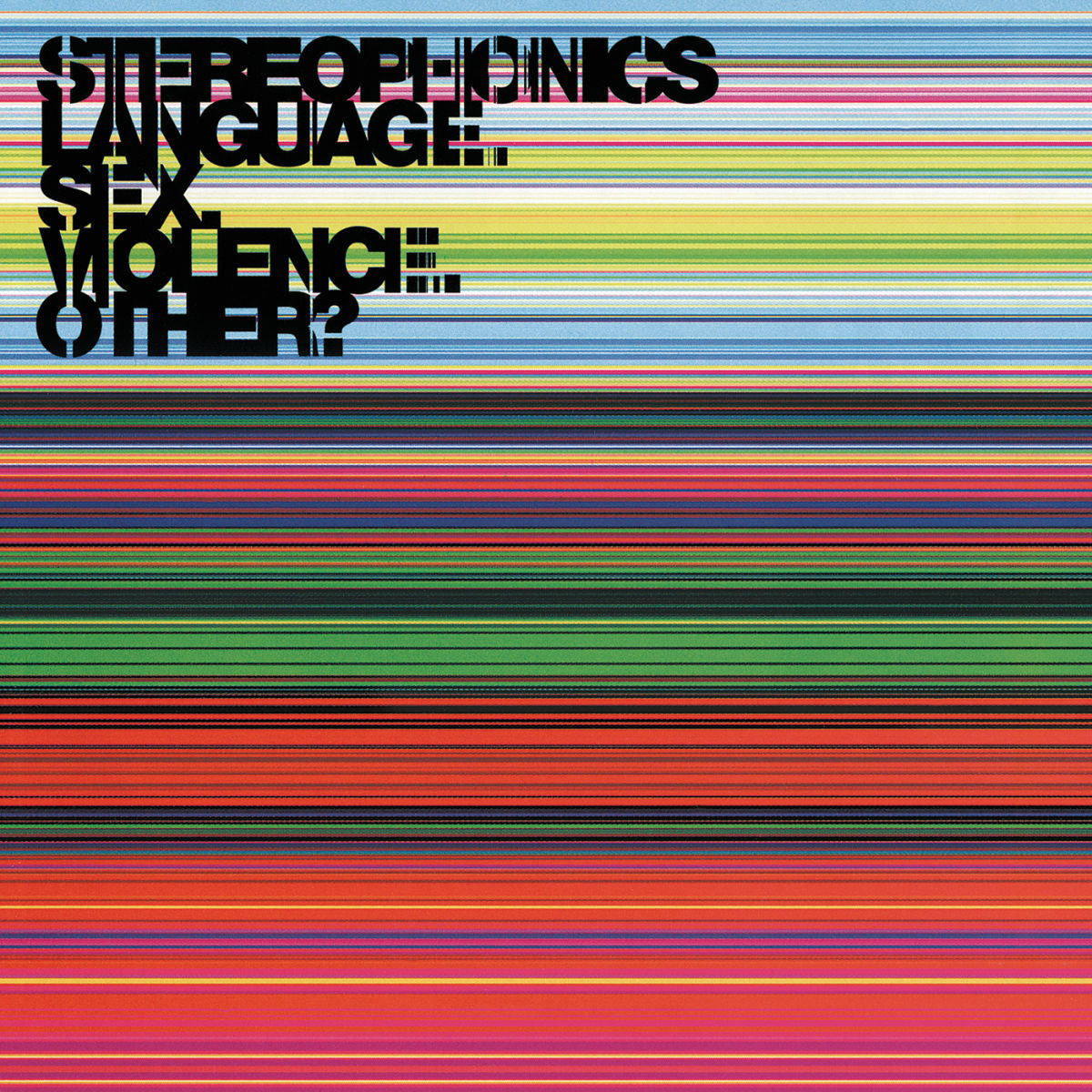 Stereophonics – Language.Sex.Violence.Other? vinyl cover