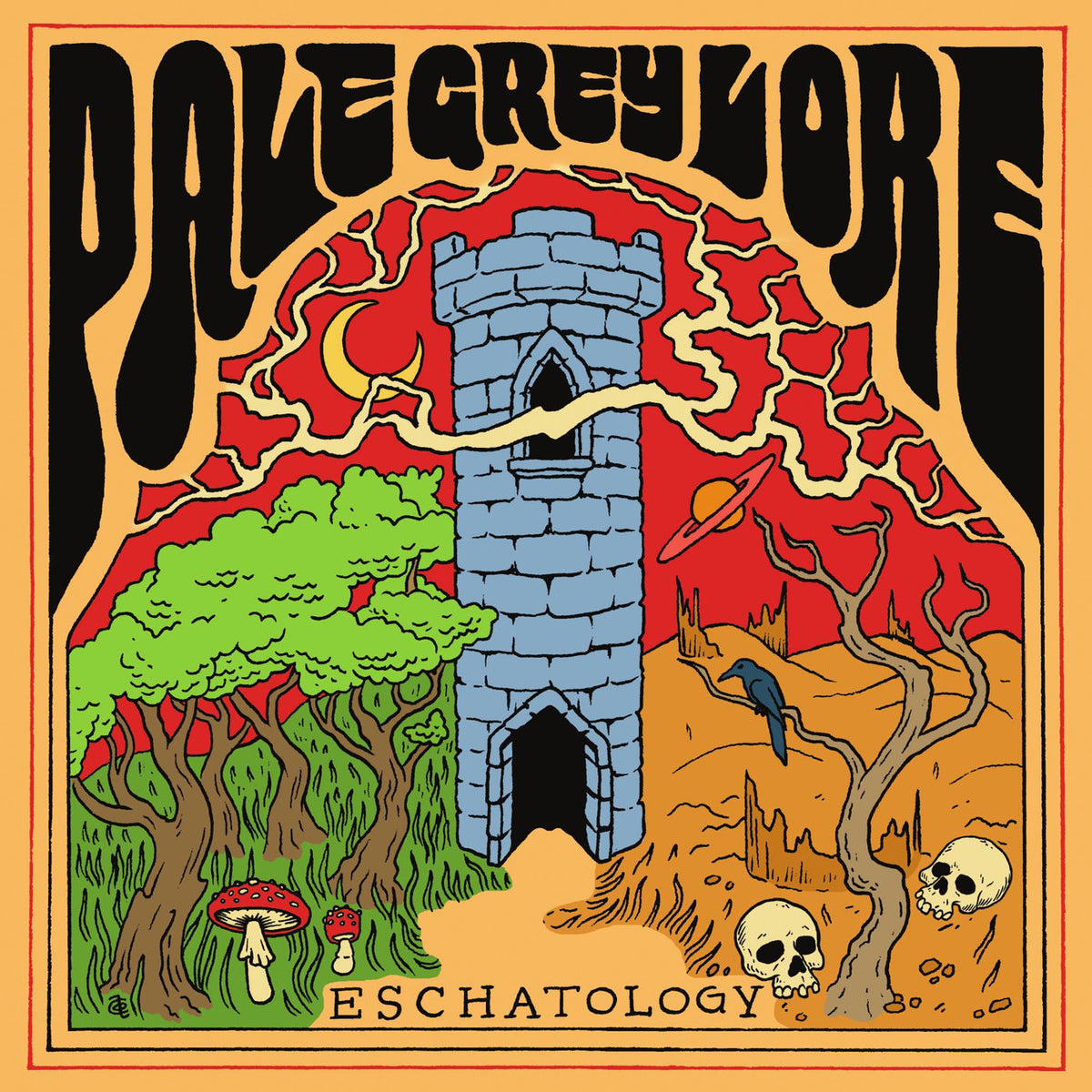 Pale Grey Lore – Eschatology vinyl record cover