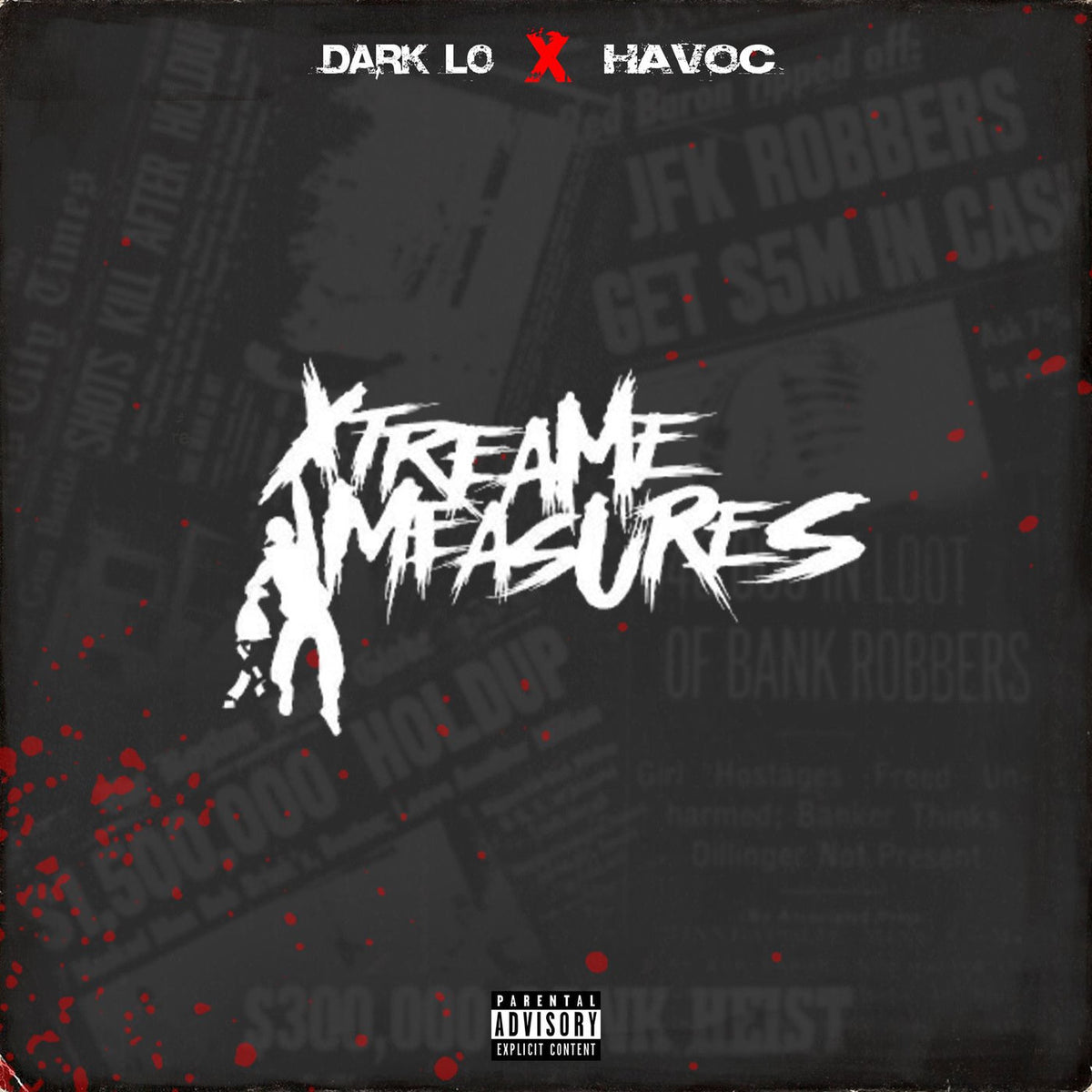 Dark Lo – Extreme Measures vinyl cover
