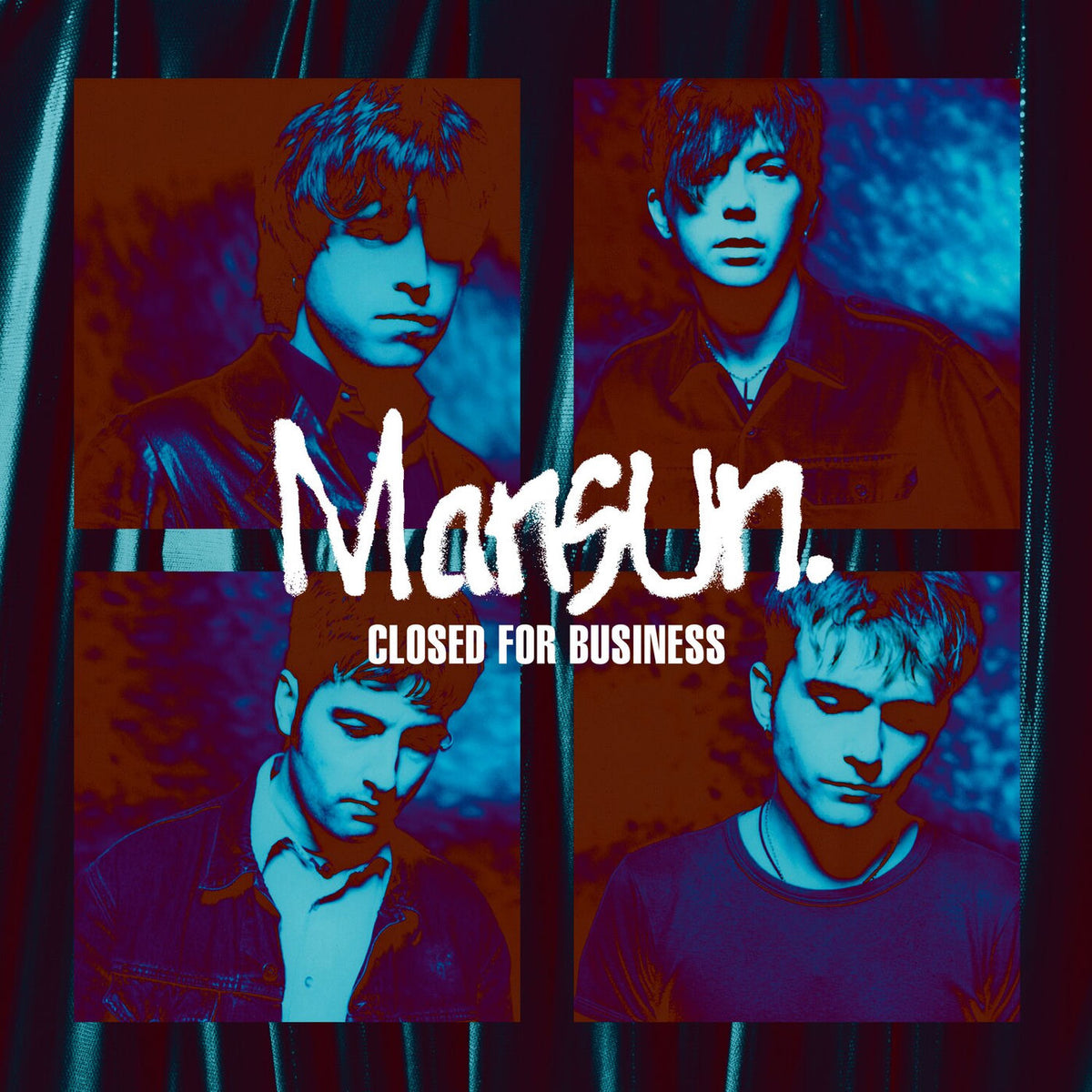 Mansun – Closed For Business vinyl record cover