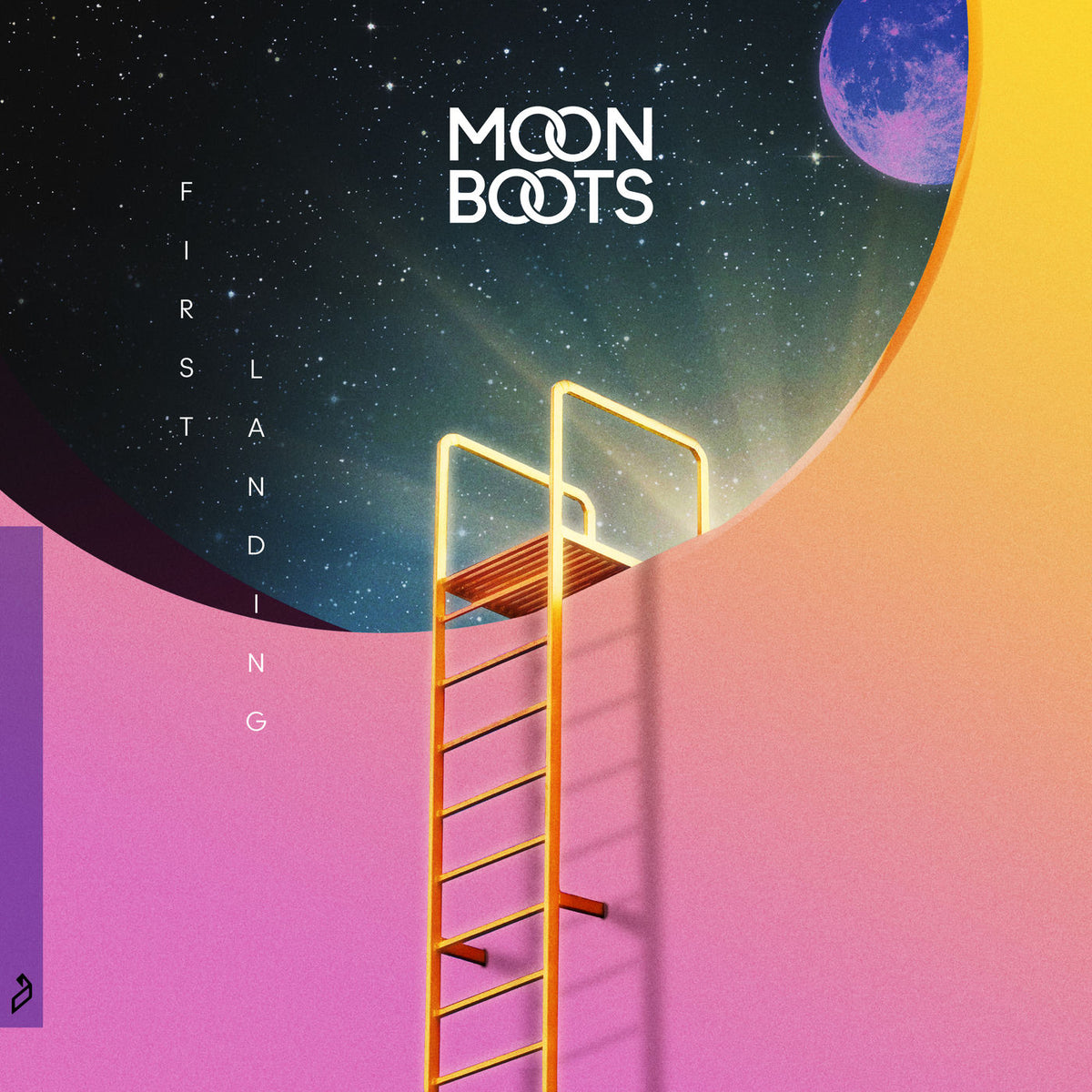 Moon Boots – First Landing vinyl record cover