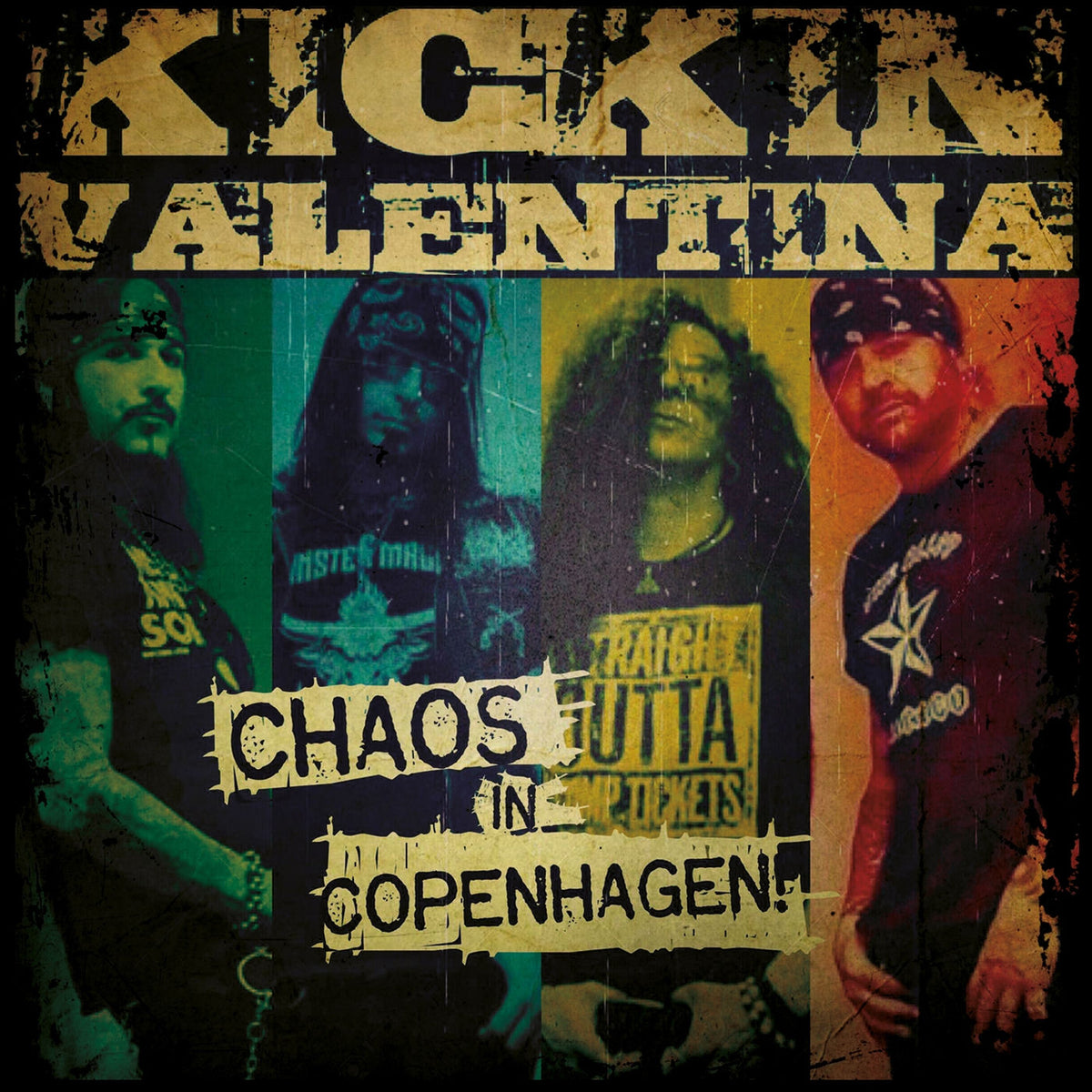 Kickin Valentina – Chaos in Copenhagen vinyl cover