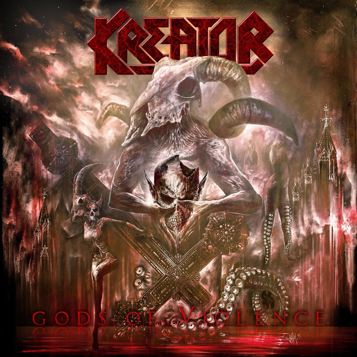 Kreator – Gods of Violence vinyl record cover