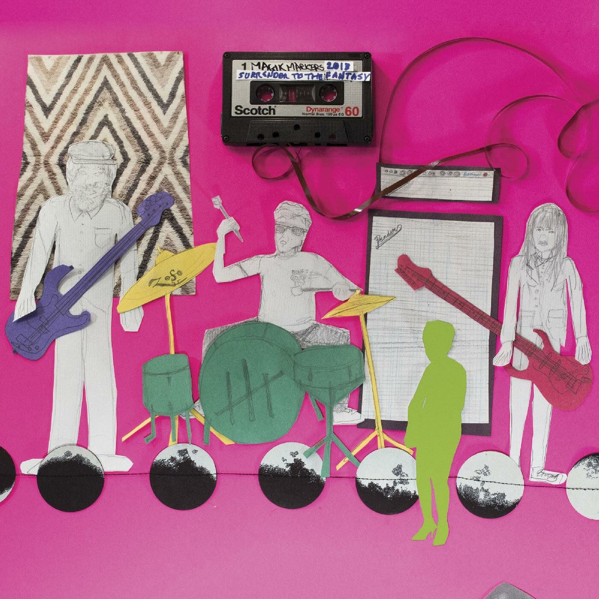 Magik Markers – Surrender To The Fantasy vinyl cover