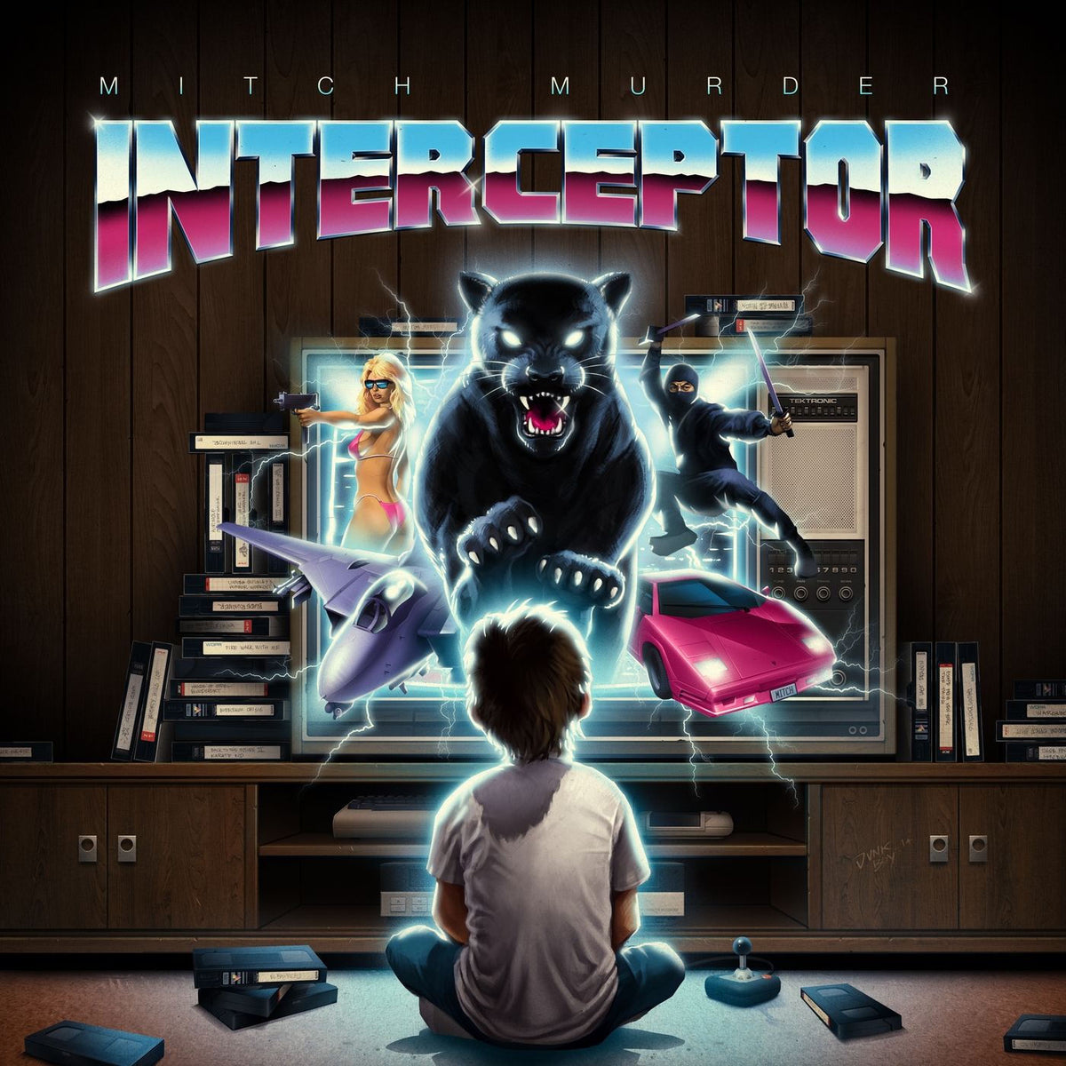 Mitch Murder – Interceptor (2LP) vinyl record cover