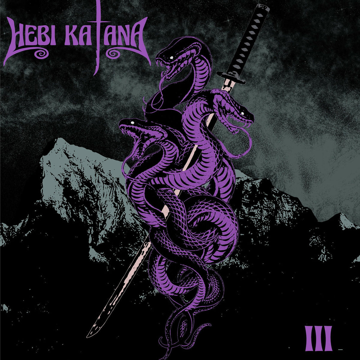Hebi Katana – III vinyl record cover