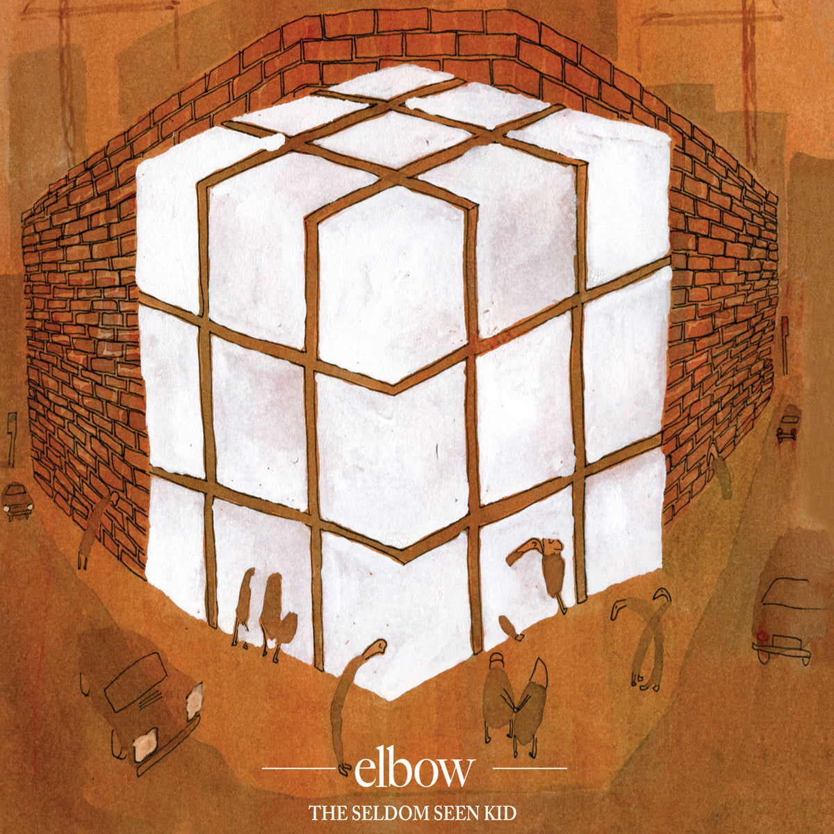 Elbow – The Seldom Seen Kid vinyl record cover