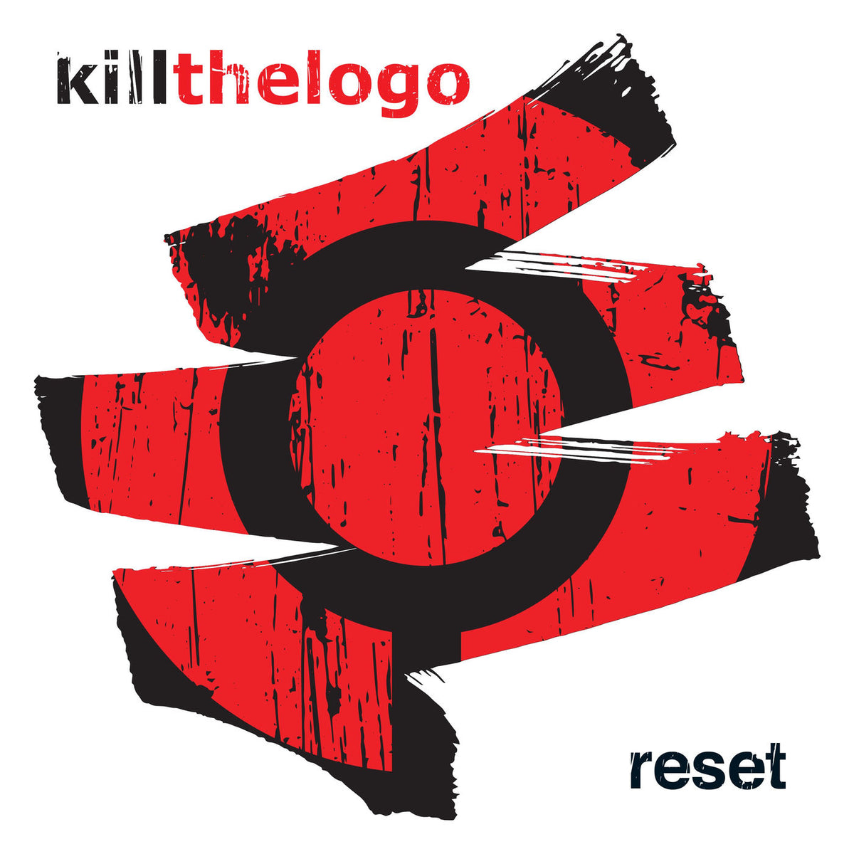 Killthelogo – Reset vinyl record cover