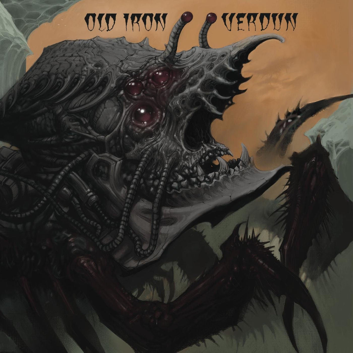 Old Iron – Old Iron / Verdun Split vinyl cover