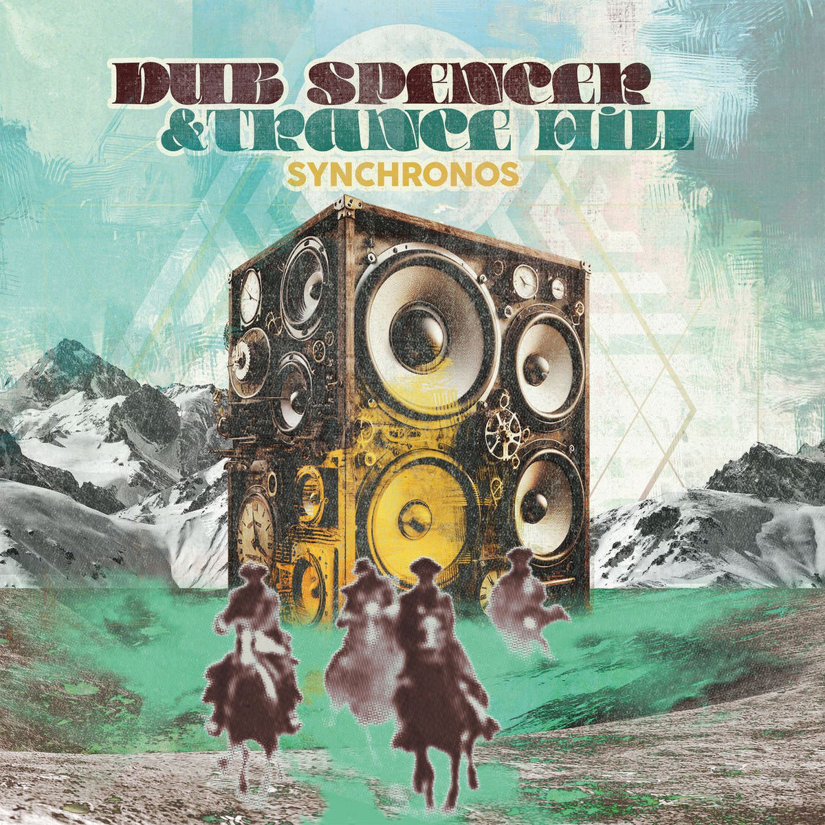 Dub Spencer & Trance Hill – Synchronos vinyl record cover