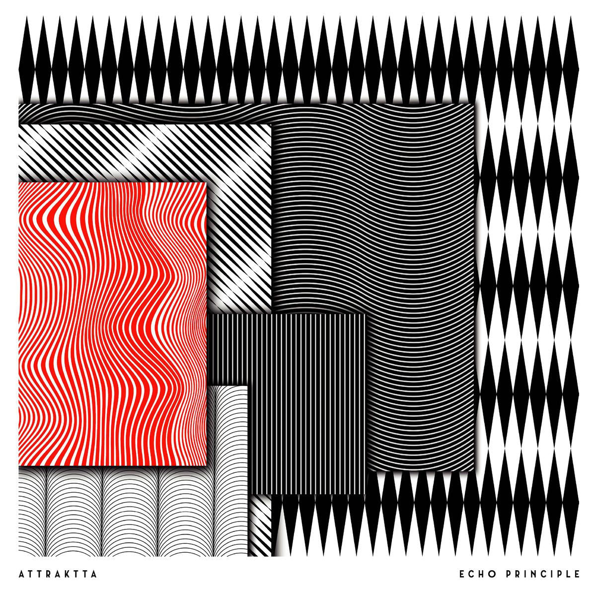 Attraktta – Echo Principle vinyl record cover