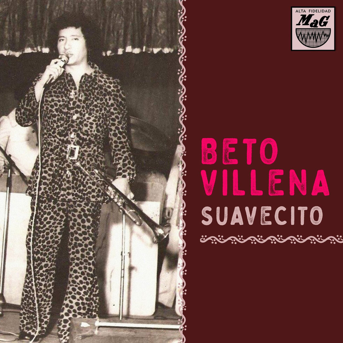 Beto Villena – Suavecito vinyl cover