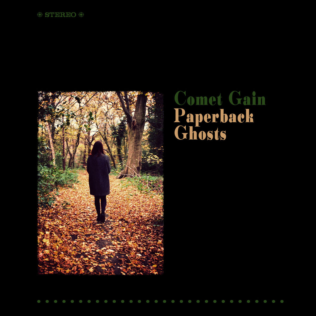 Comet Gain – Paperback Ghosts vinyl record cover