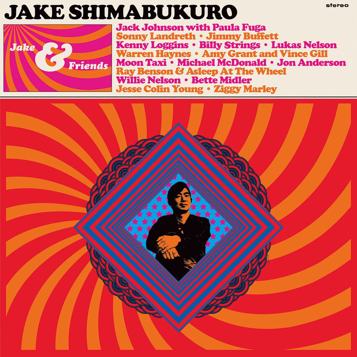 Shimabukuro,Jake – Jake & Friends vinyl record cover