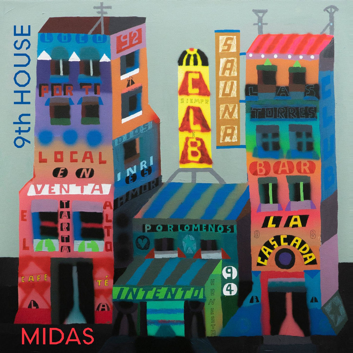 9th House – Midas vinyl cover