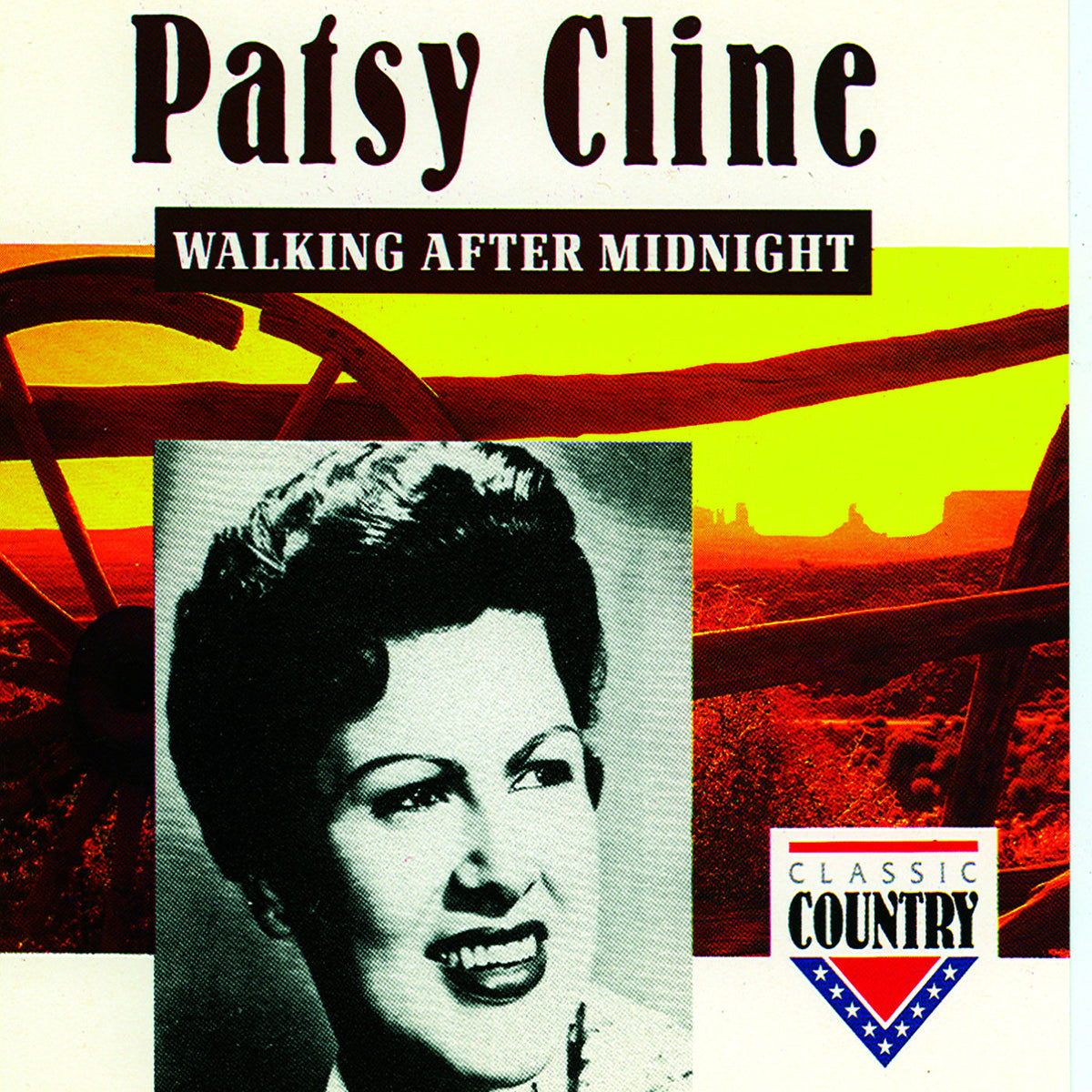 Patsy Cline – Walking After Midnight vinyl cover