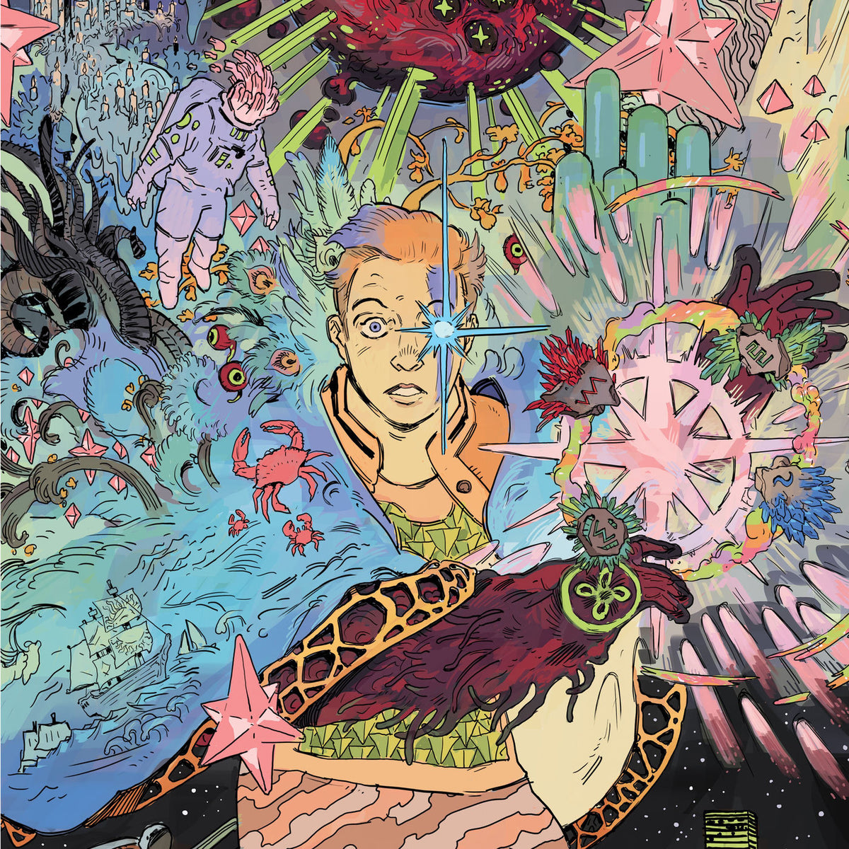 Flux Pavilion – .WAV (2LP) vinyl record cover