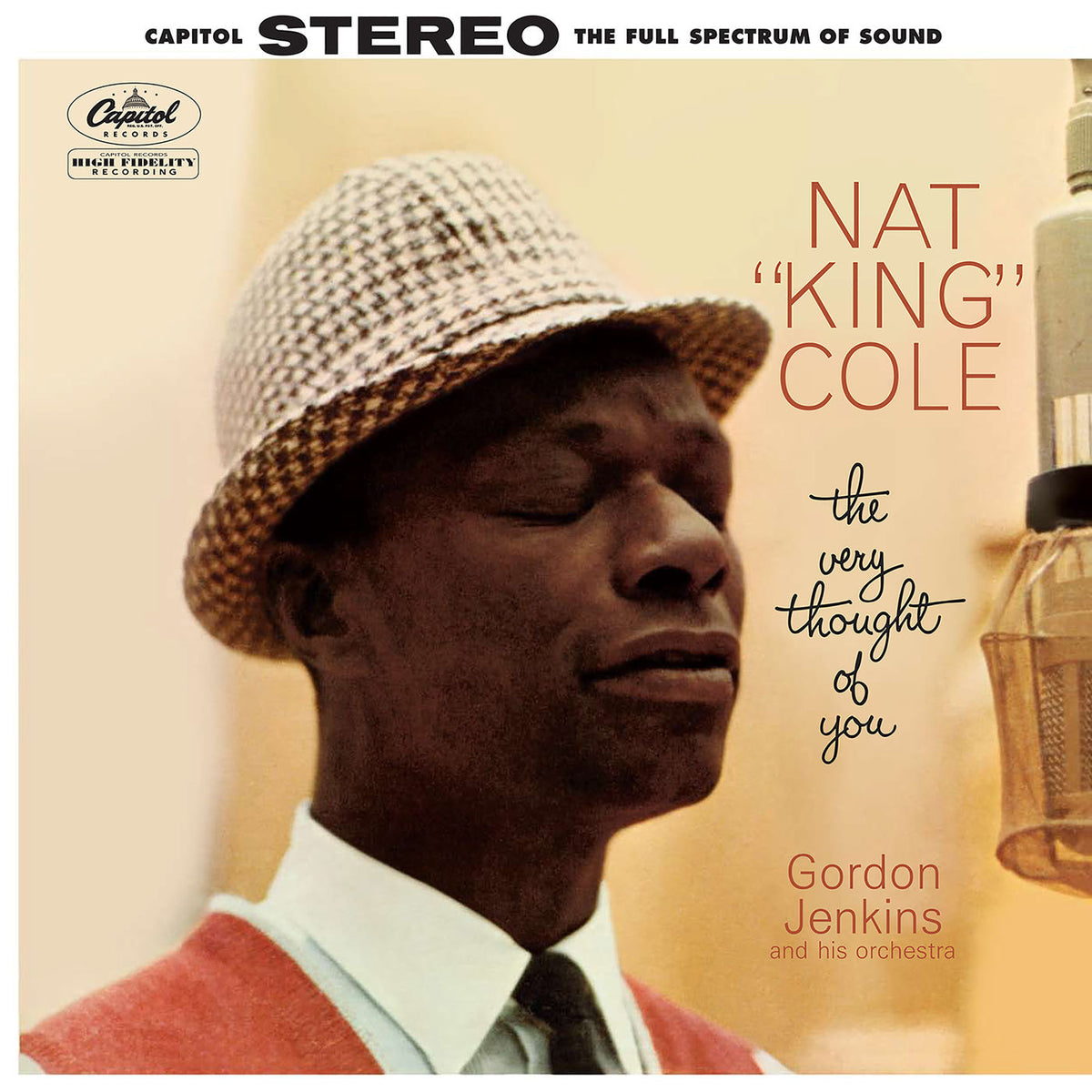 Nat King Cole – The Very Thought of You vinyl record cover