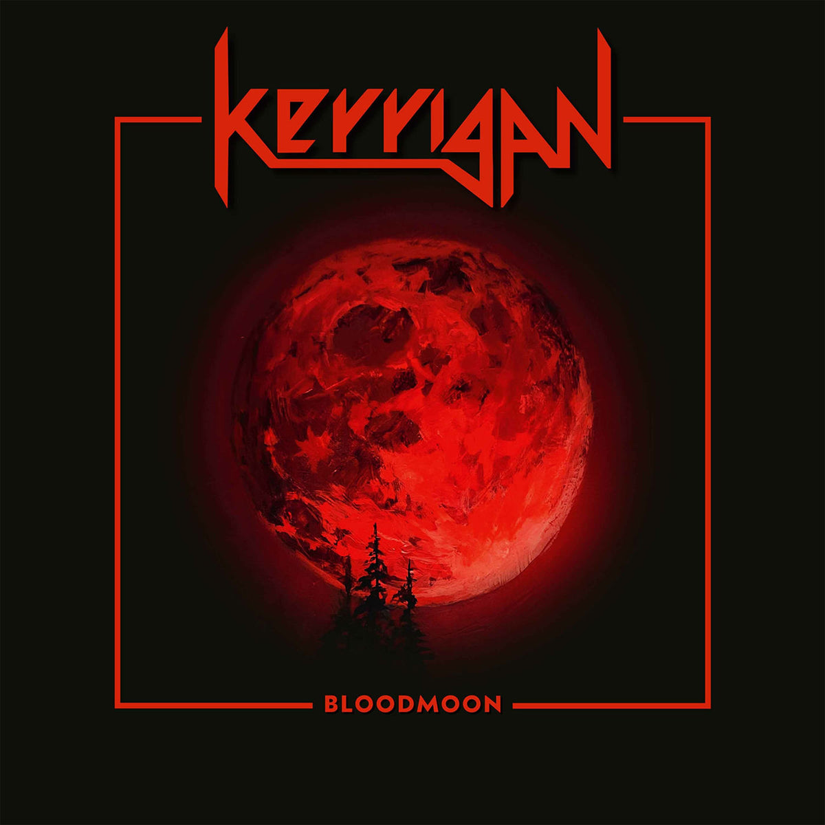Kerrigan – Bloodmoon vinyl record cover