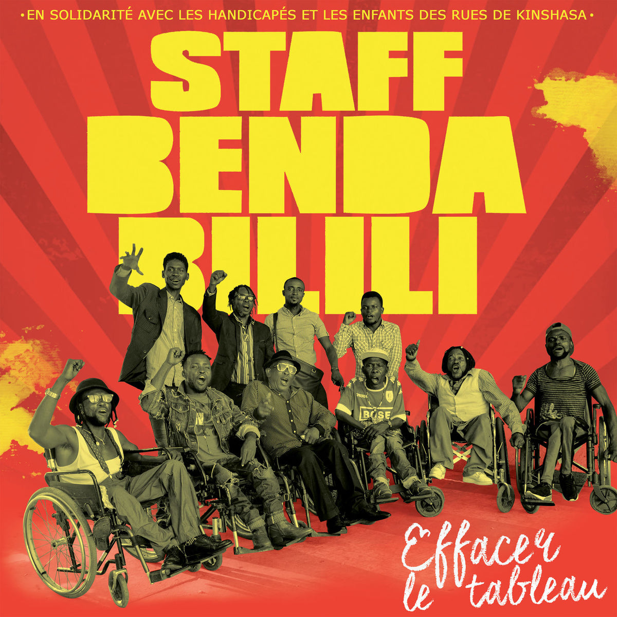 Staff Benda Bilili – Effacer le tableau vinyl cover