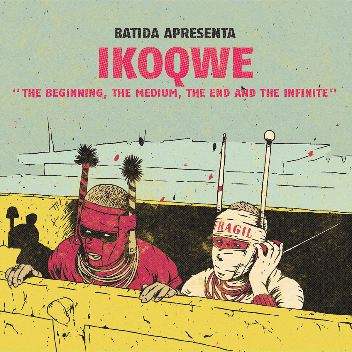 IKOQWE – The Beginning, the Medium, the End and the Infinite vinyl cover