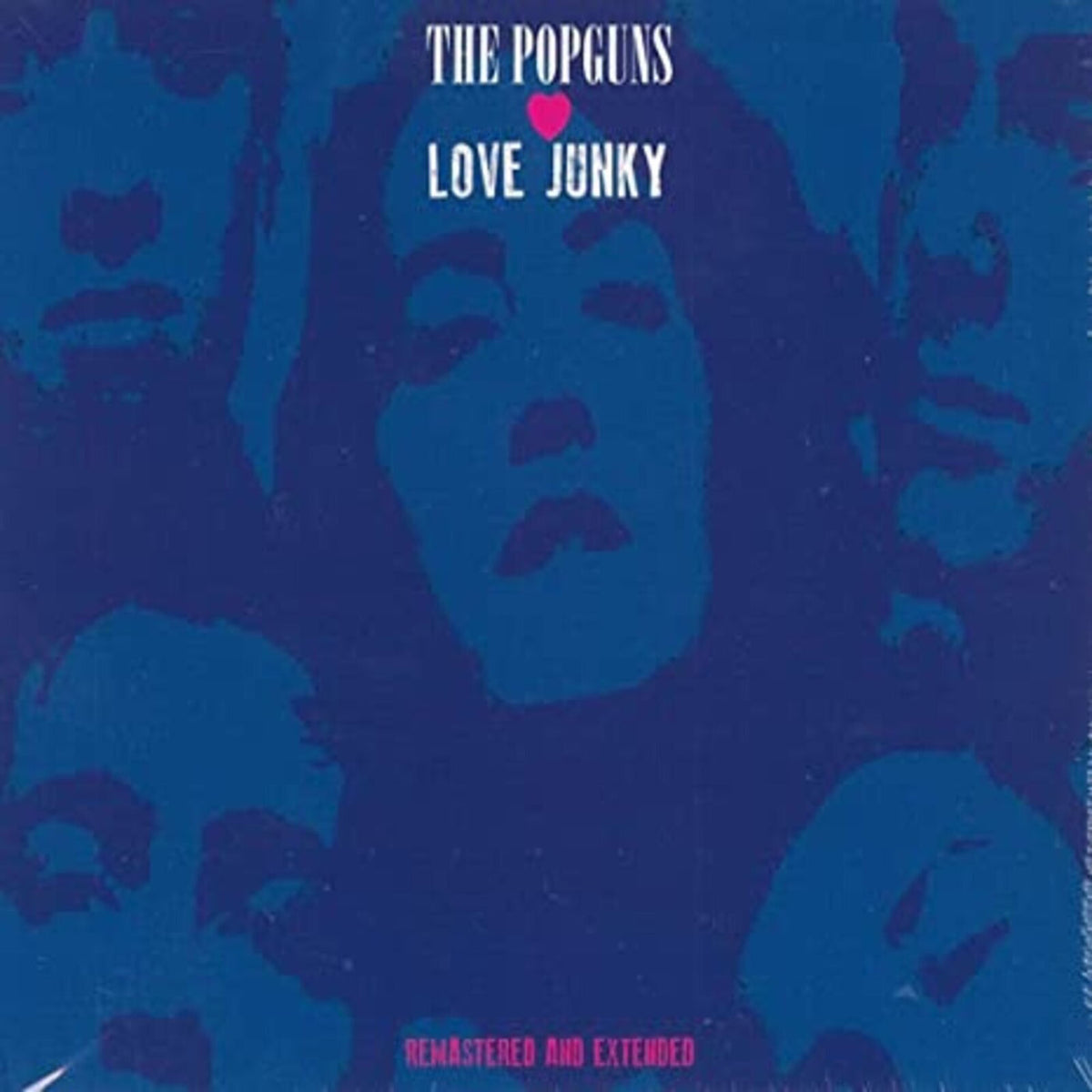 The Popguns – Love Junky (Remastered & Extended) vinyl cover