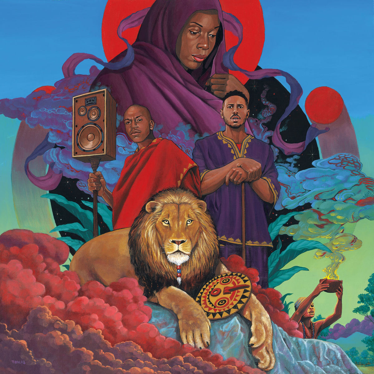 Blu – Afrika vinyl cover