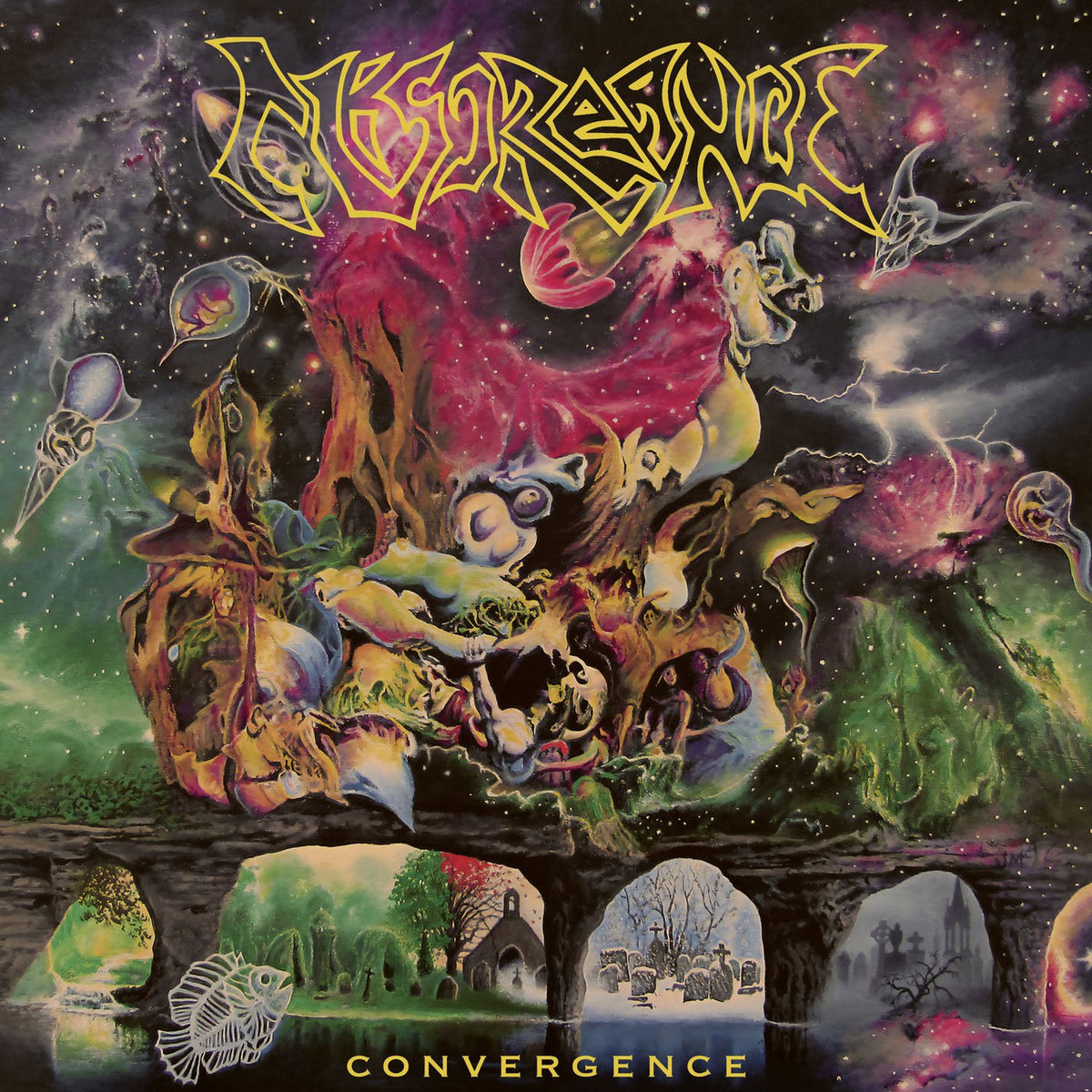 Miscreance – Convergence (Coloured Vinyl) vinyl record cover