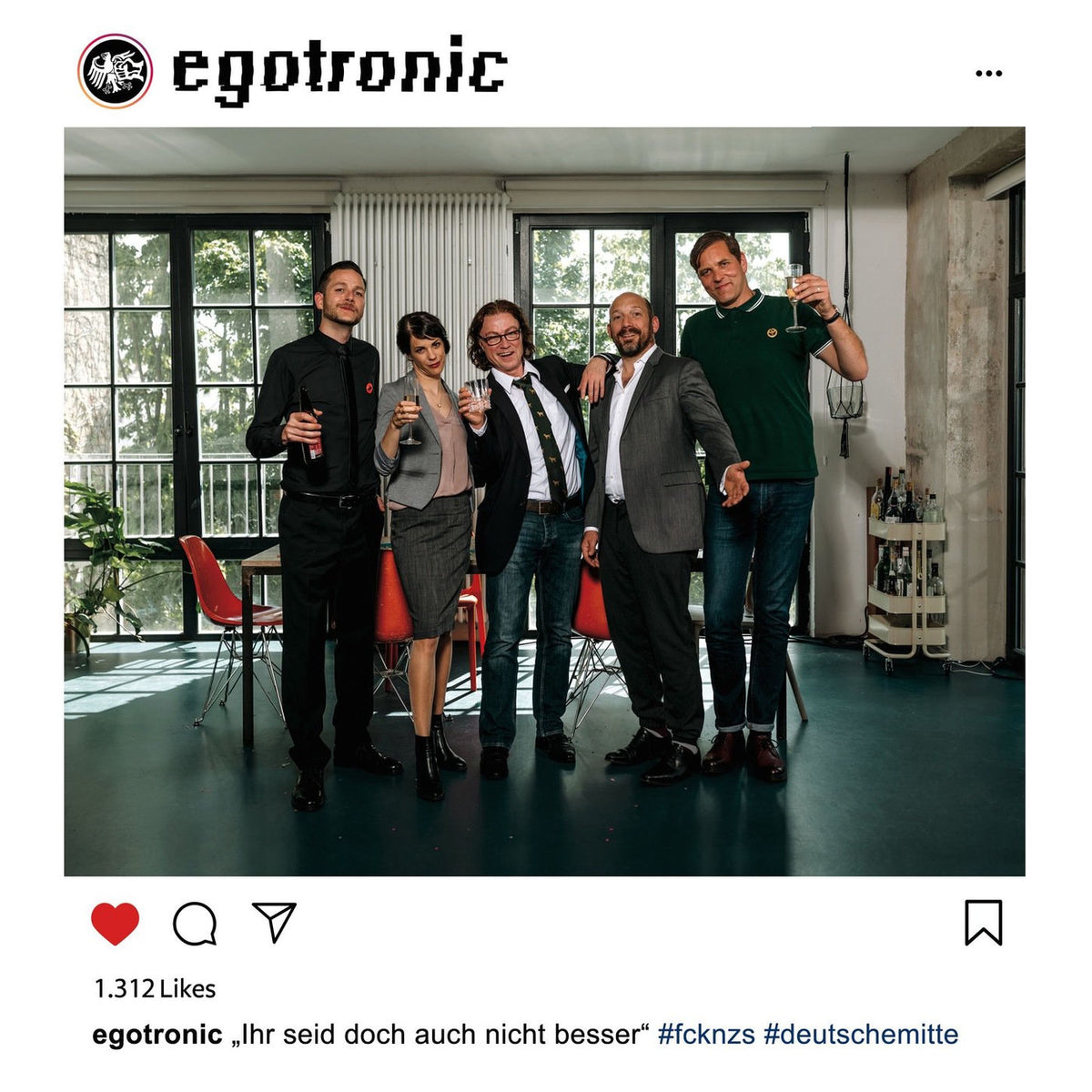 Egotronic – Ihr Seid Doch Auch Nicht Besser vinyl record cover