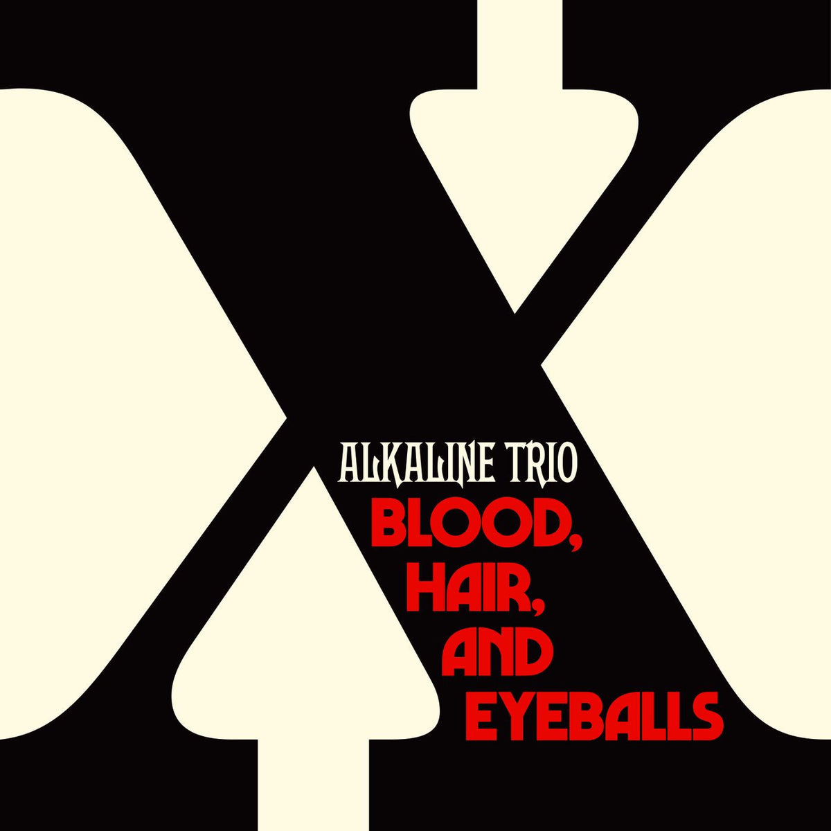 Alkaline Trio – Blood, Hair, and Eyeballs vinyl record cover