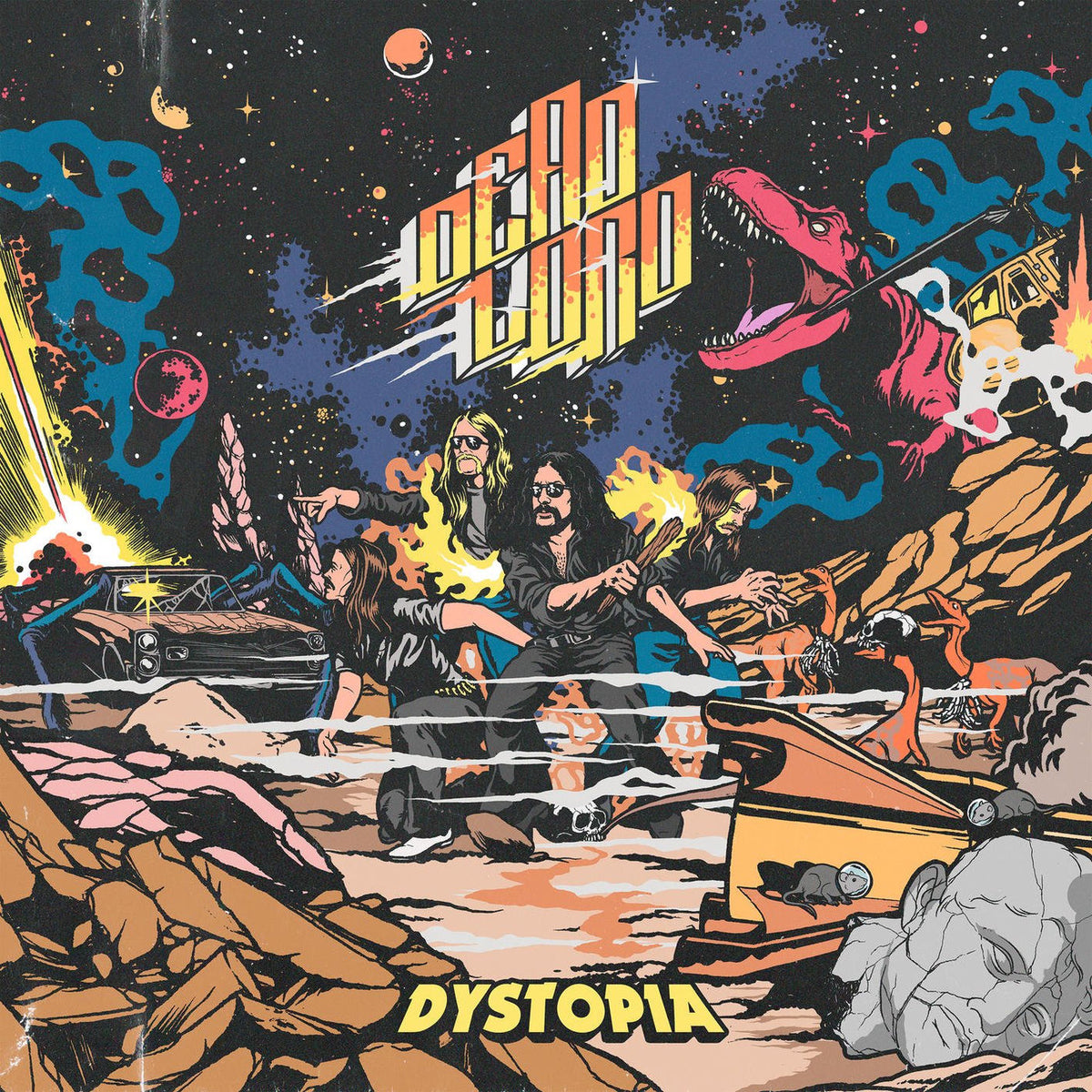 Dead Lord – Dystopia - EP vinyl cover