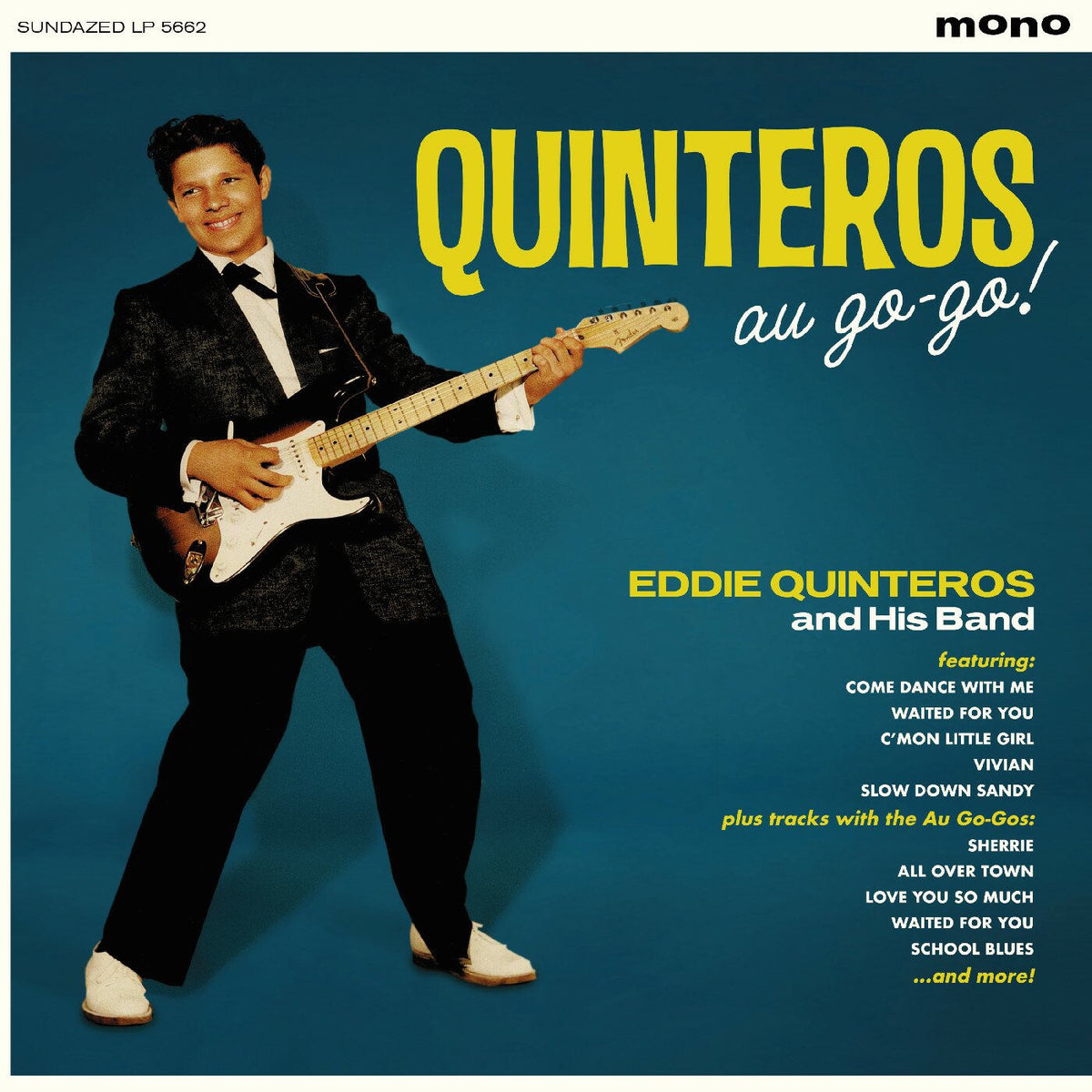 Eddie Quinteros – Quinteros Au Go-Go! vinyl cover