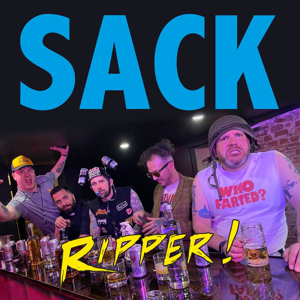 SACK – Ripper vinyl record cover