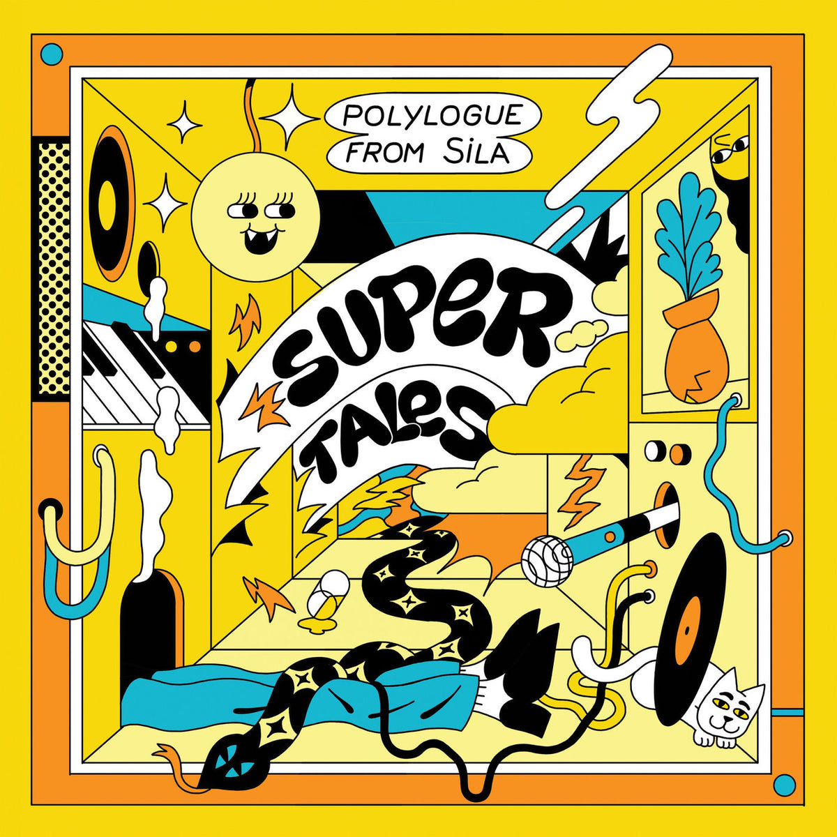 Polylogue From Sila – Supertales vinyl record cover