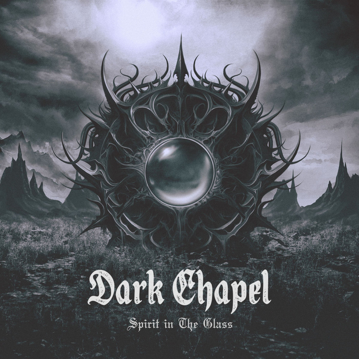 Dark Chapel – Spirit In The Glass (GOLD & BLACK VINYL) vinyl record cover