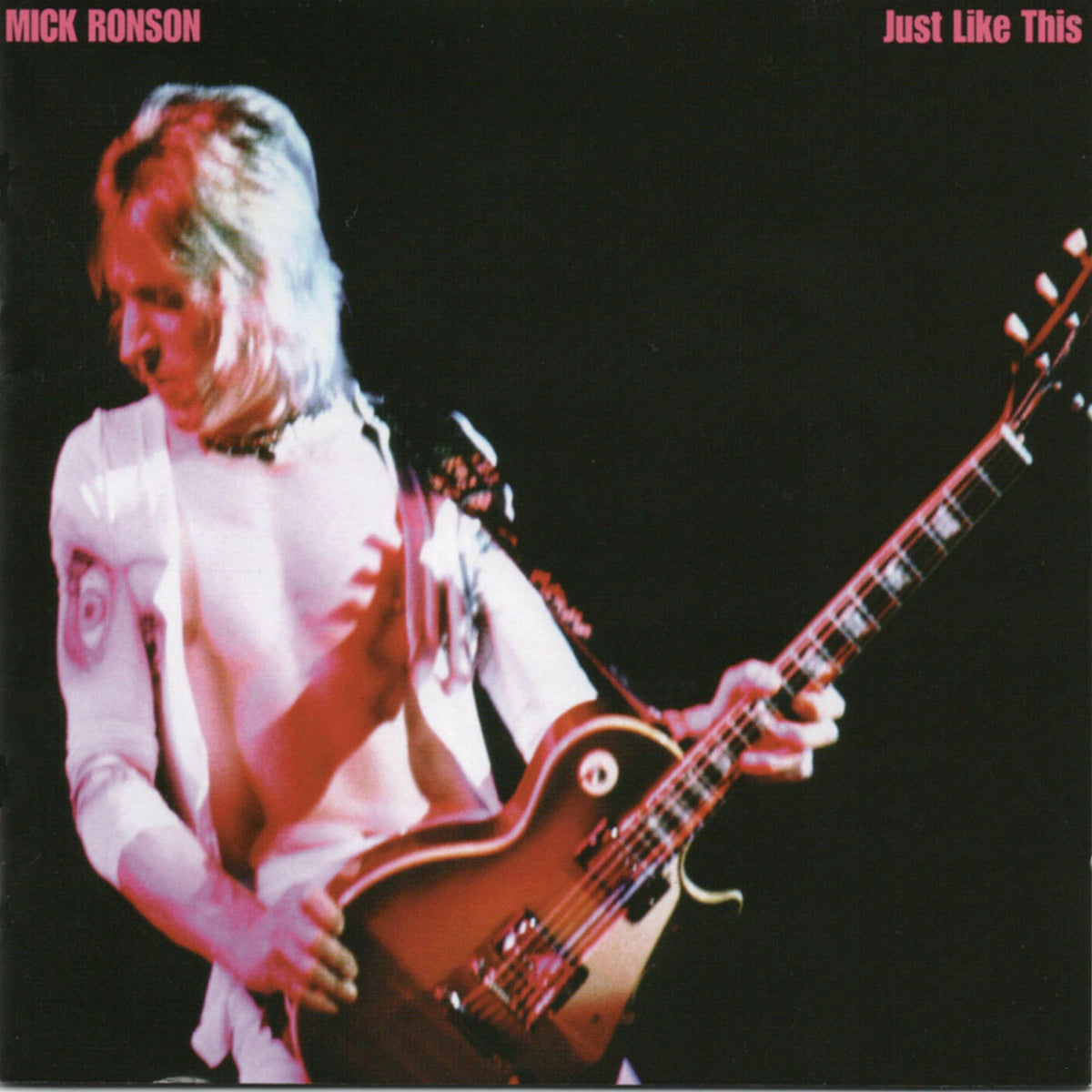 Mick Ronson – Just Like This vinyl cover