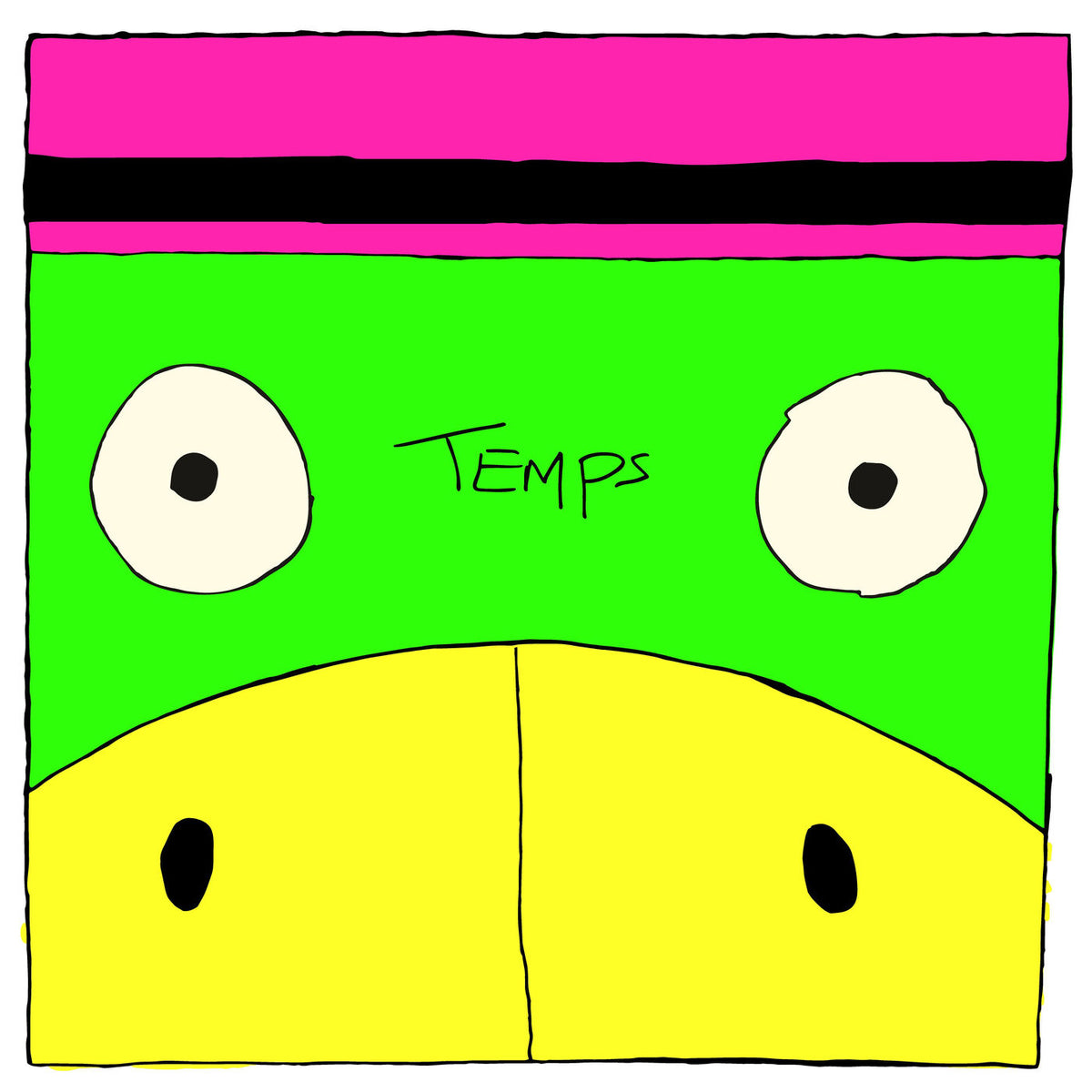 Temps – Party Gator Purgatory vinyl record cover