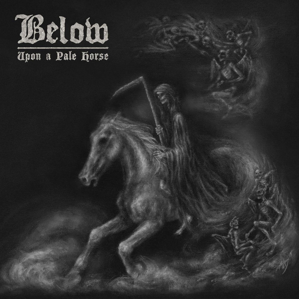 Below – Upon A Pale Horse vinyl record cover