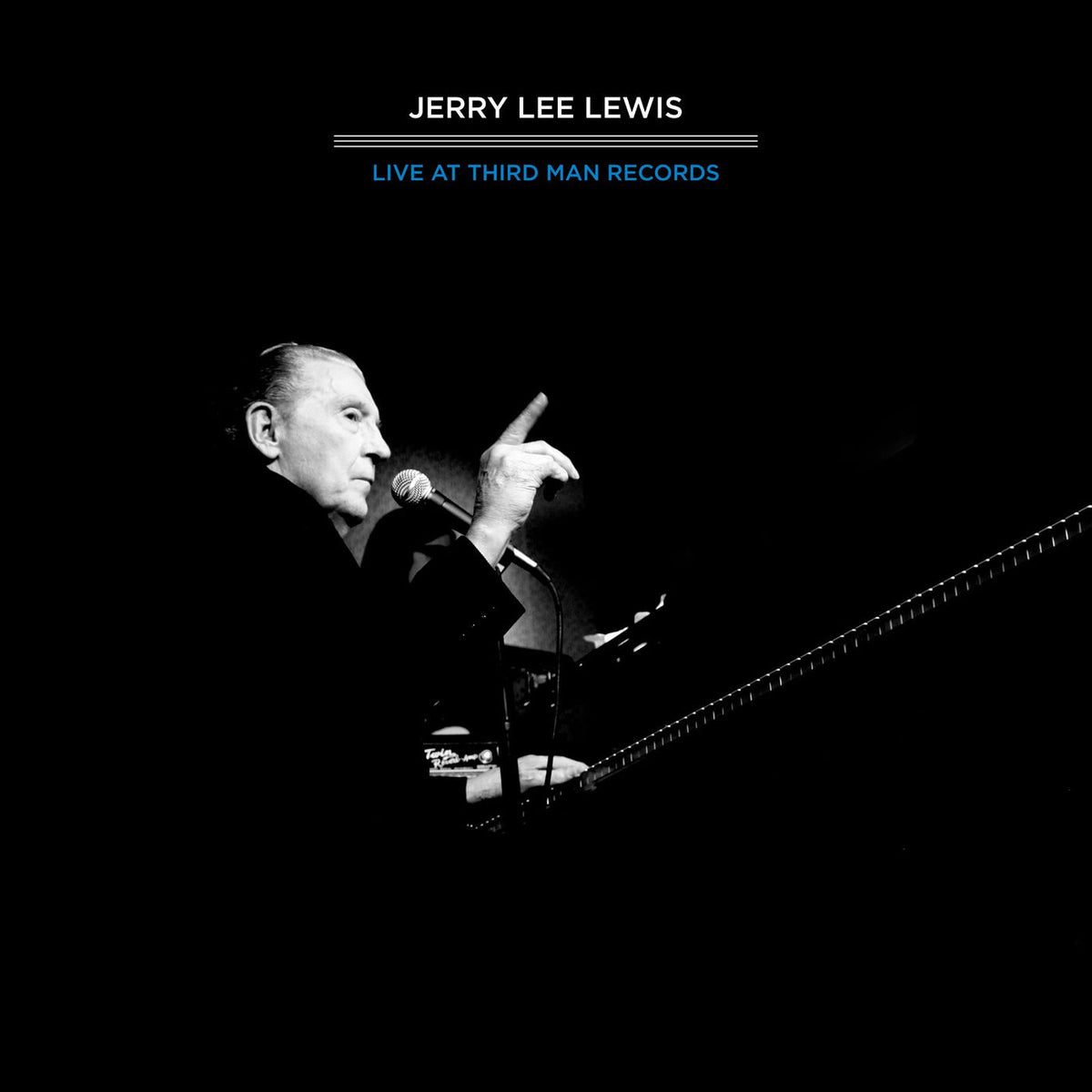 Jerry Lee Lewis – Live at Third Man Records vinyl cover