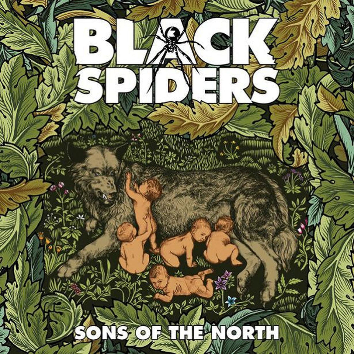 Black Spiders – Sons of the North vinyl record cover