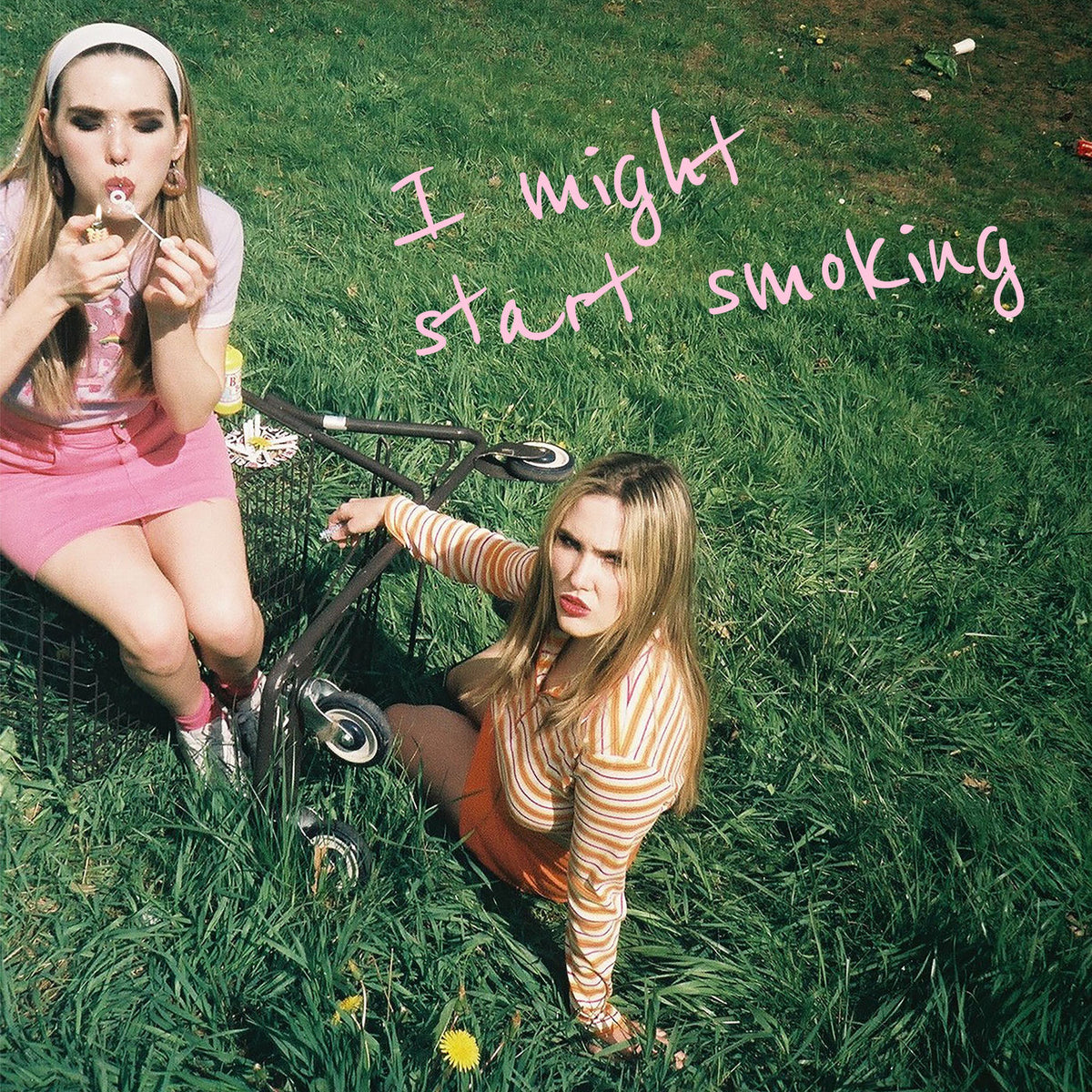 Fionn – I Might Start Smoking vinyl record cover