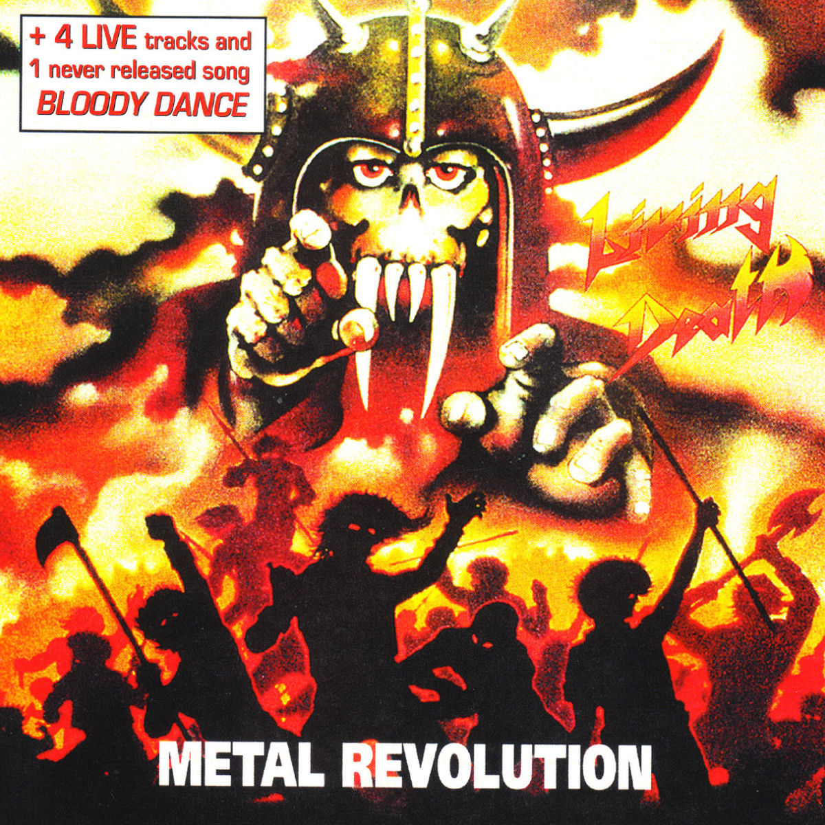Living Death – Metal Revolution (Coloured Vinyl) vinyl record cover