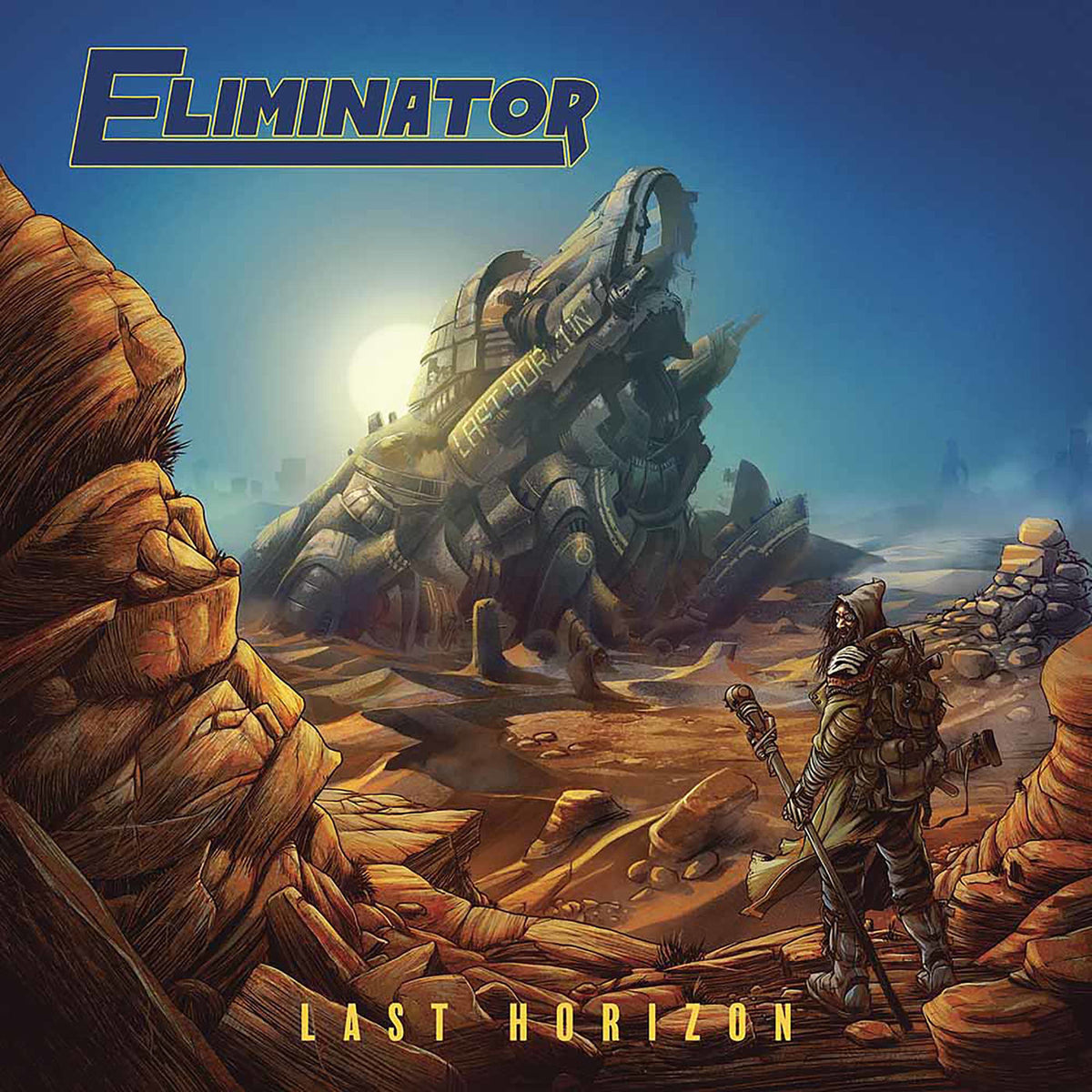 Eliminator – Last Horizon -Coloured- vinyl record cover