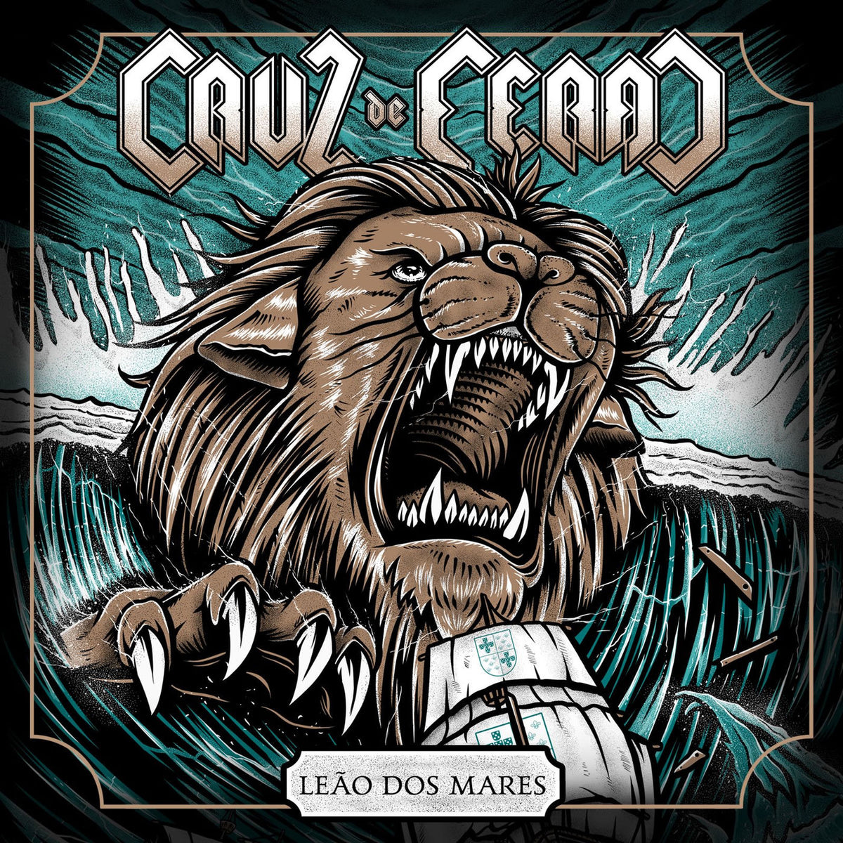 Cruz De Ferro – Le�O Dos Mares (COLOURED VINYL) vinyl record cover