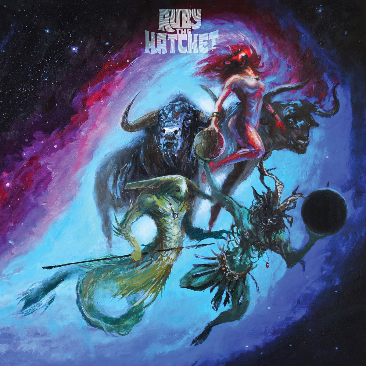Ruby the Hatchet – Planetary Space Child vinyl record cover